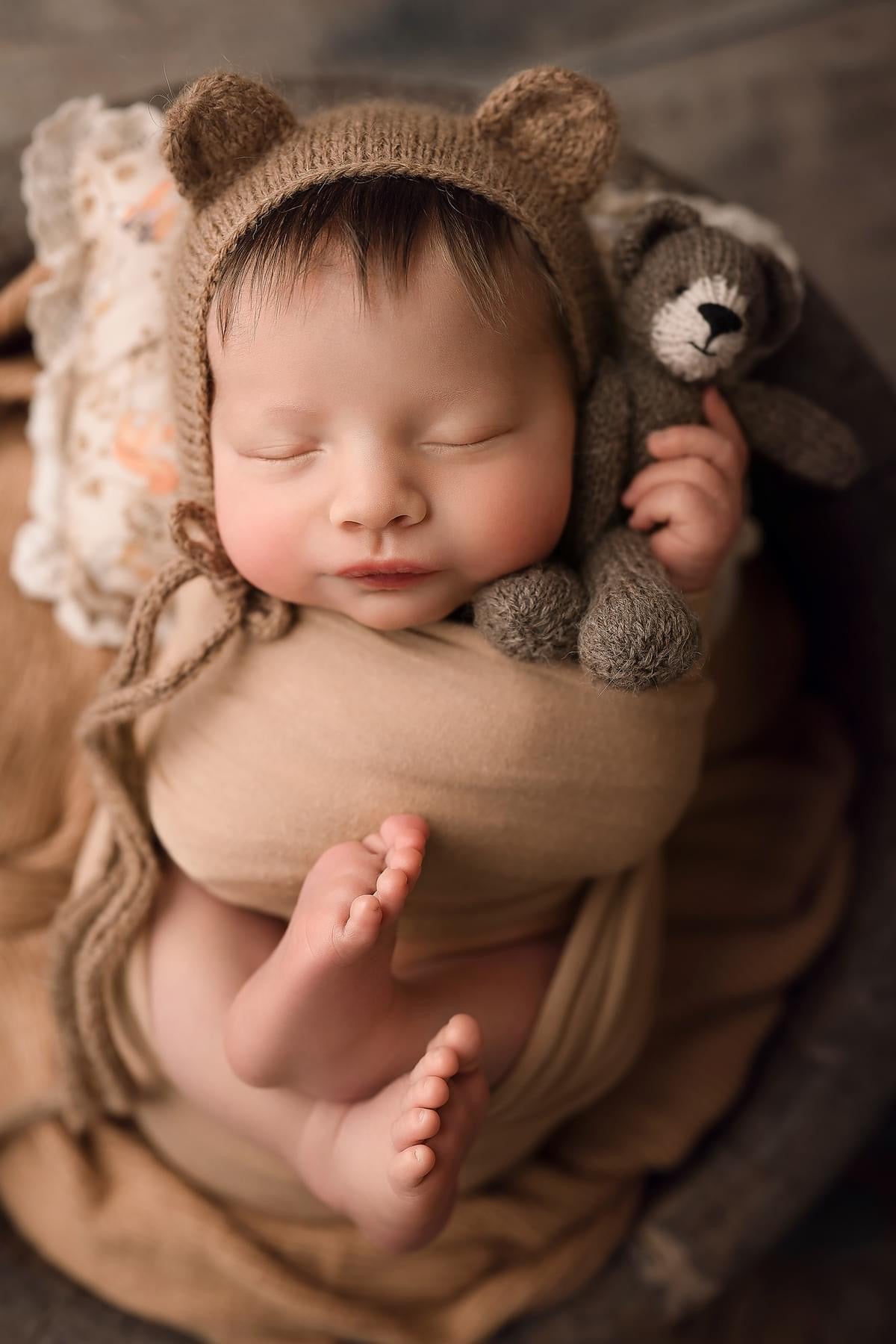 Bonnet Ours en peluche (+Couleurs)