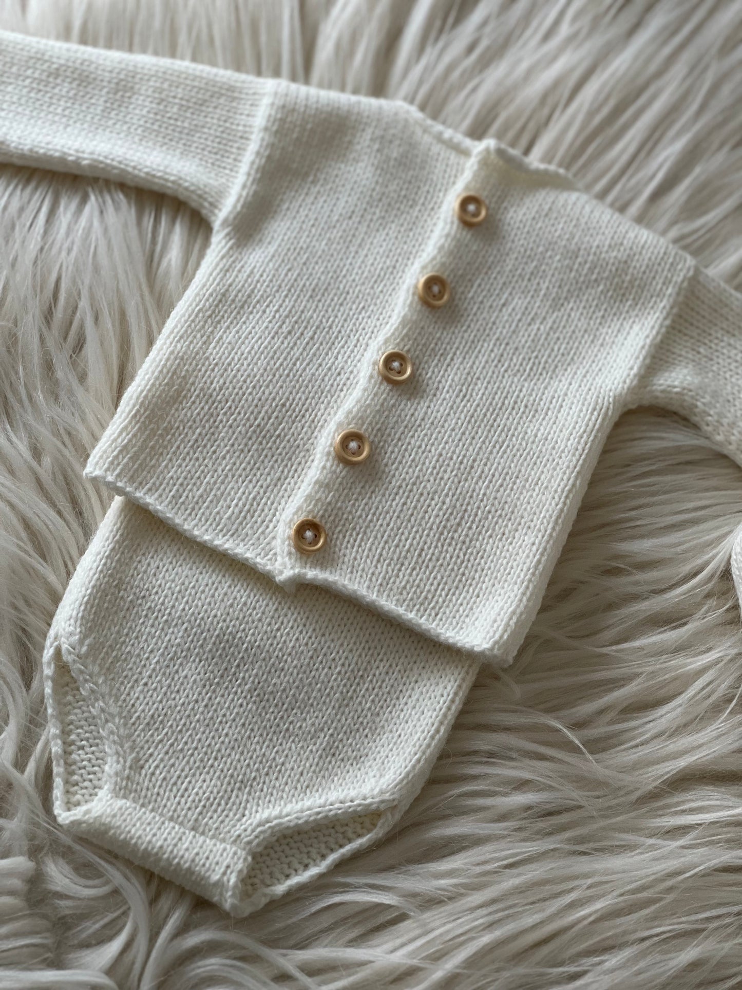 Cardigan and Diaper Cover